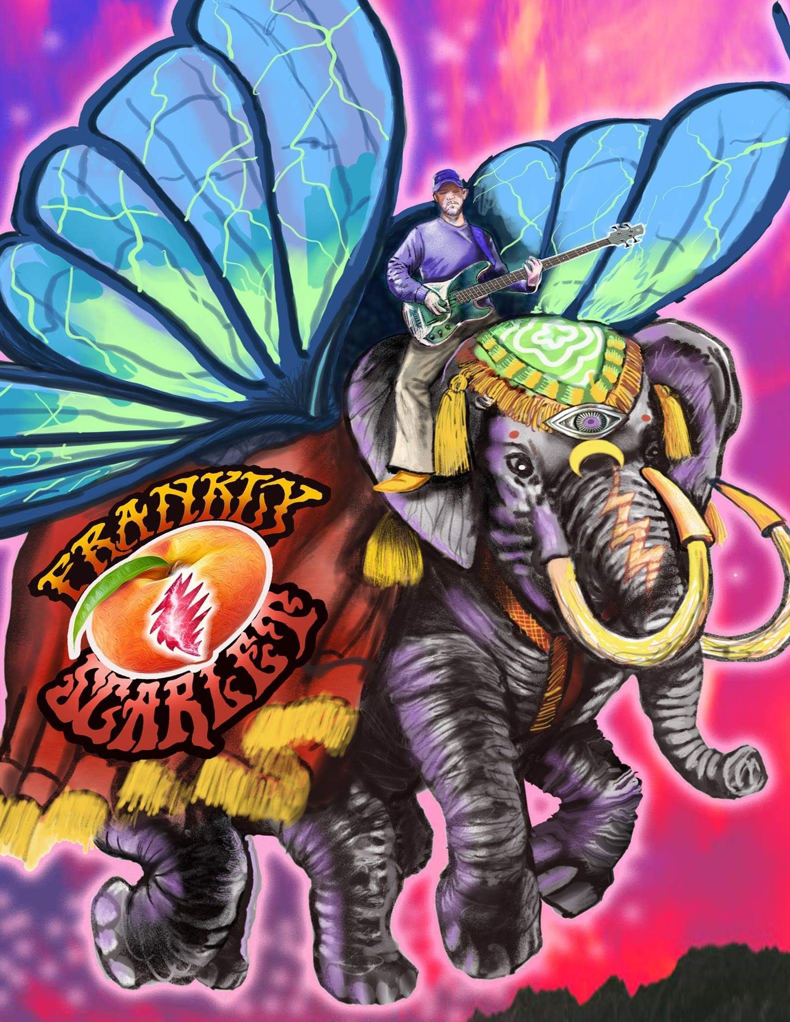 Jerbo On a Flying Elephant